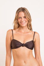 Charger l&#39;image dans la galerie, Top Shimmer-Coffee Bandeau-Joy
