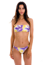 Charger l&#39;image dans la galerie, Set Tiedye-Purple Bandeau-Reto Fio
